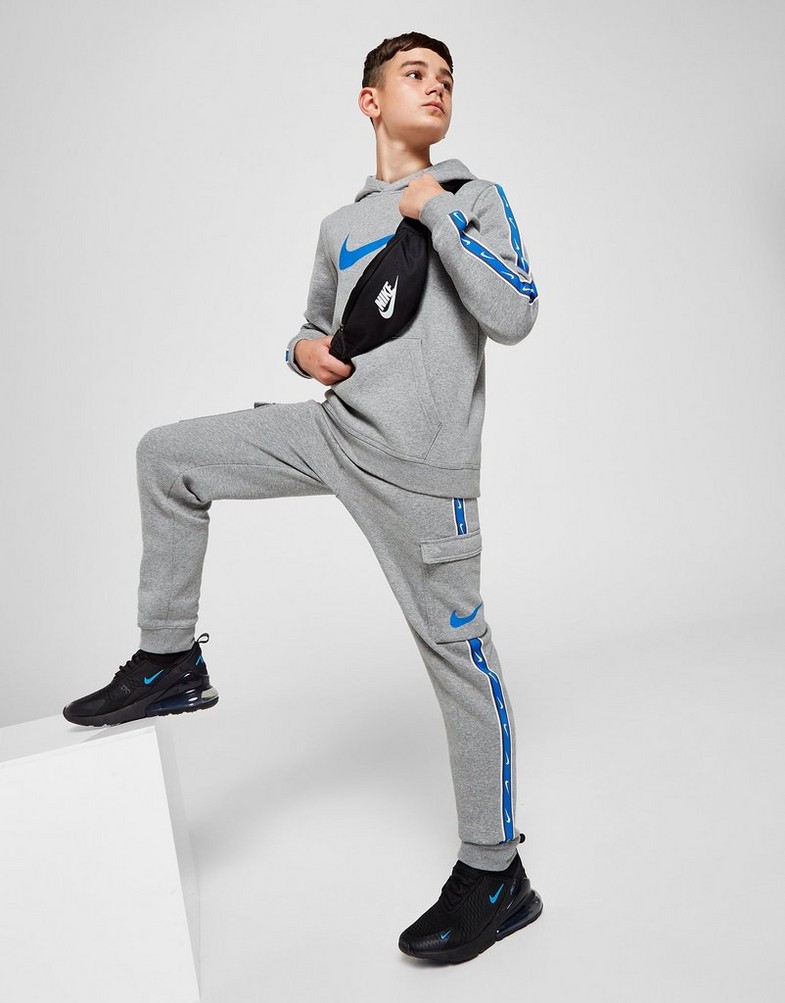 Дитячі штани NIKE ШТАНИ B NSW REPEAT SW FLC CARGO PANT FD0310-064 Сірий