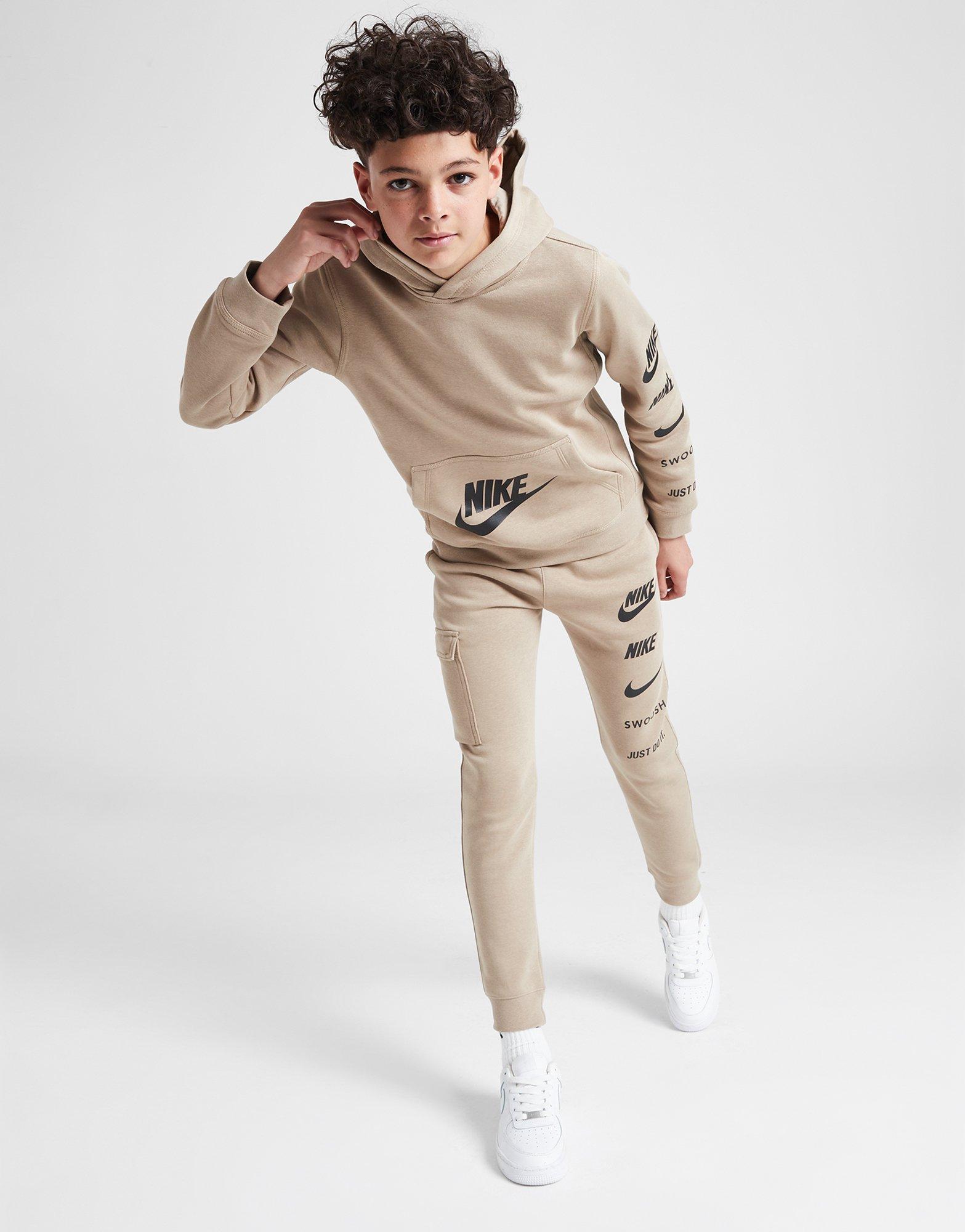 Vaikiškos kelnės NIKE KELNĖS B NSW SI FLC CARGO PANT BB FN7712-247 Rusvai žalsva