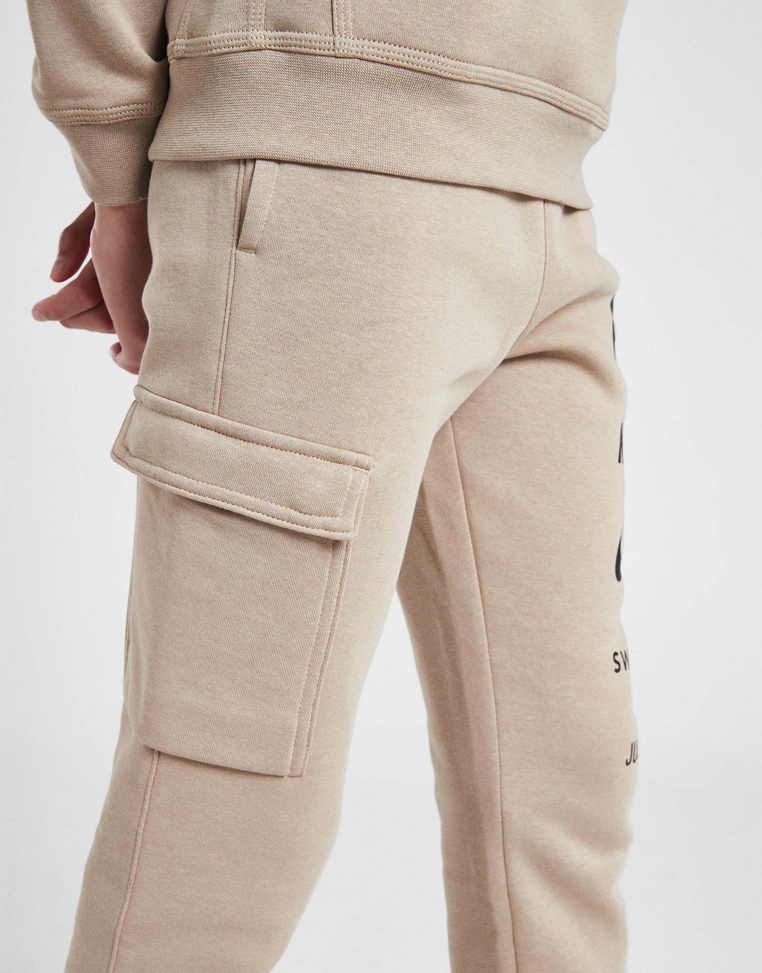 Vaikiškos kelnės NIKE KELNĖS B NSW SI FLC CARGO PANT BB FN7712-247 Rusvai žalsva