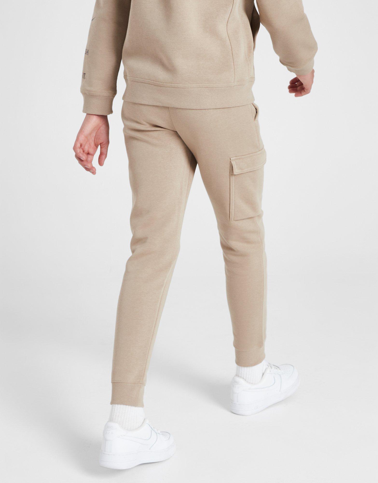 Vaikiškos kelnės NIKE KELNĖS B NSW SI FLC CARGO PANT BB FN7712-247 Rusvai žalsva