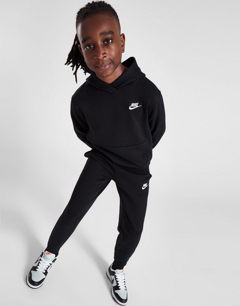 NIKE BLUZA Z KAPTUREM K NSW CLUB U FD3000-010 Czarny