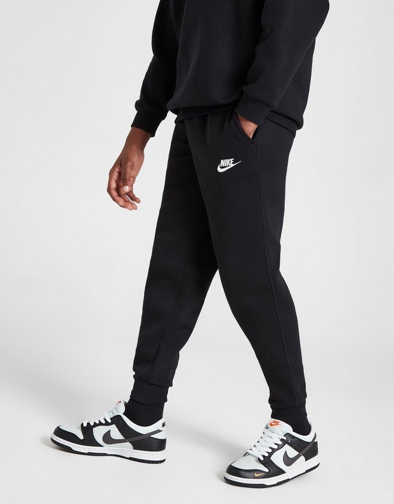 Дитячі штани NIKE ШТАНИ K NSW CLUB FLC JGGR LBR B FD3008-010 Чорний
