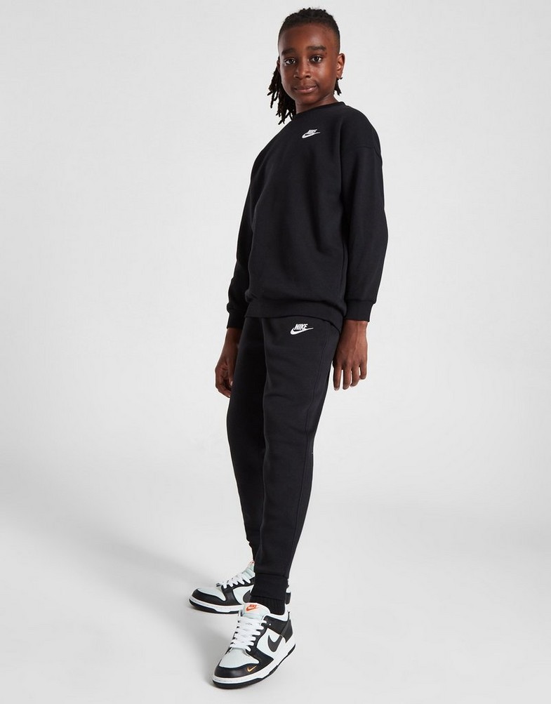 Дитячі штани NIKE ШТАНИ K NSW CLUB FLC JGGR LBR B FD3008-010 Чорний
