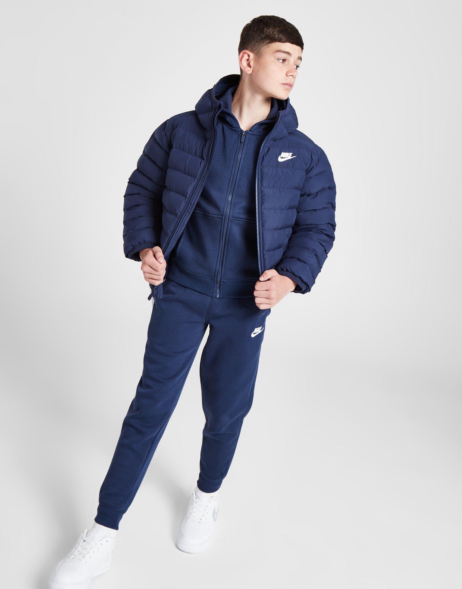 Gyerek kabát NIKE KABÁT TÉLI K NSW LOW SYNFL HD U FD2845-410 Sötétkék