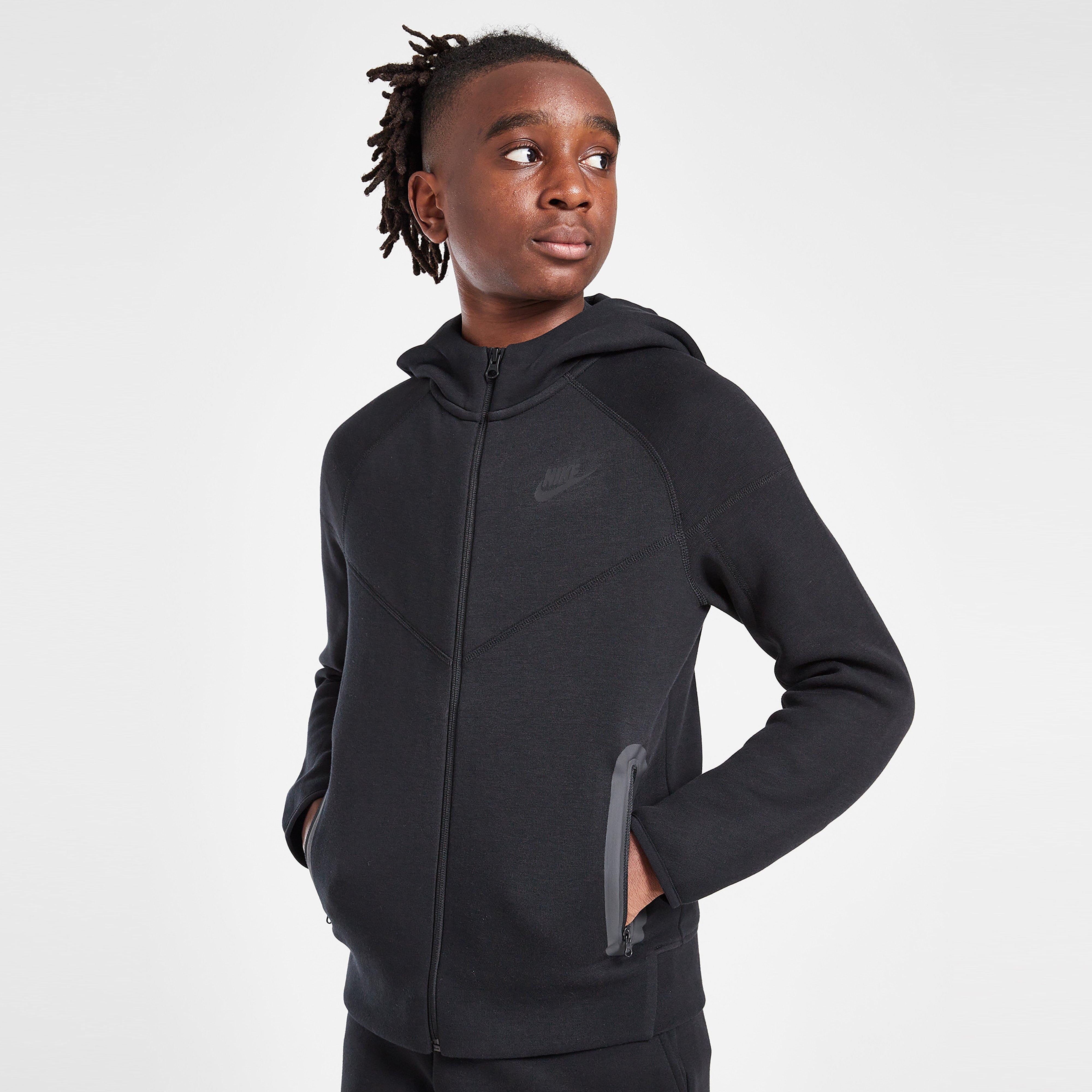 Gyerek pulóver NIKE PULÓVER CIPZÁRAS KAPUCNIS NSW TECH FLC FZ B