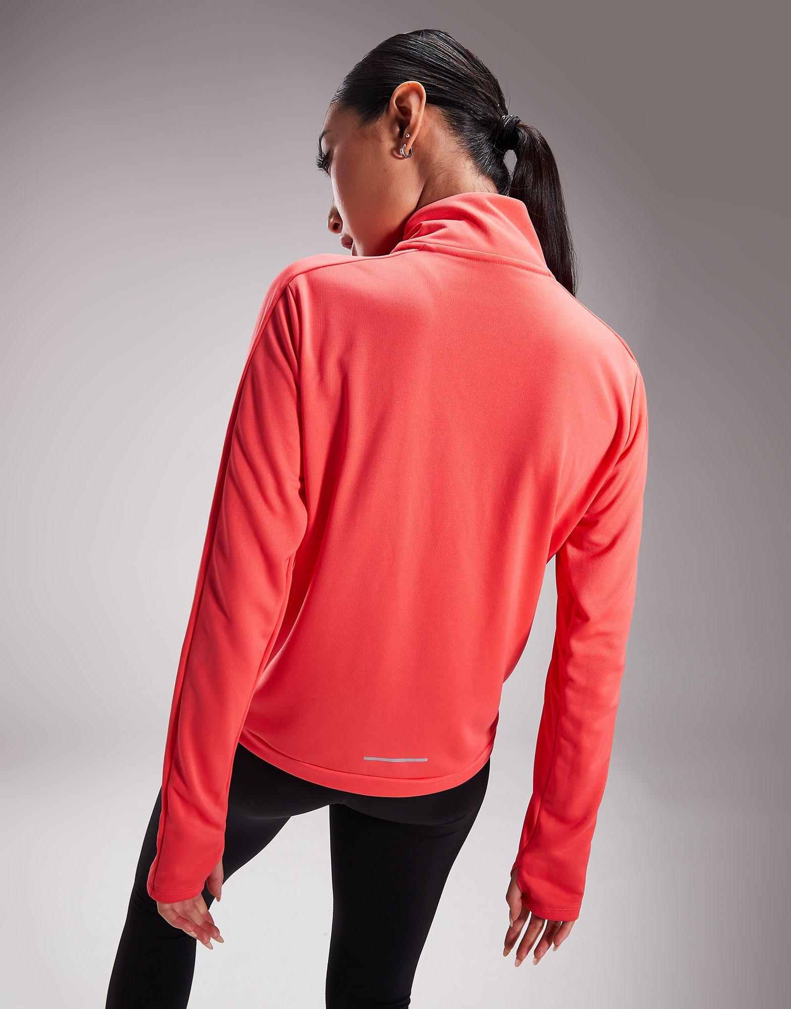 Дамска блуза NIKE СУИТЧЪР СЪС ЗАКОПЧАВАНЕ W NK DF PACER HZ DQ6377-850 Червен