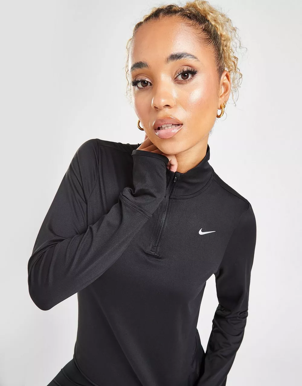 NIKE КОФТА NK SWIFT ELMNT DF UV HZ ТОП, фото 1 з 5