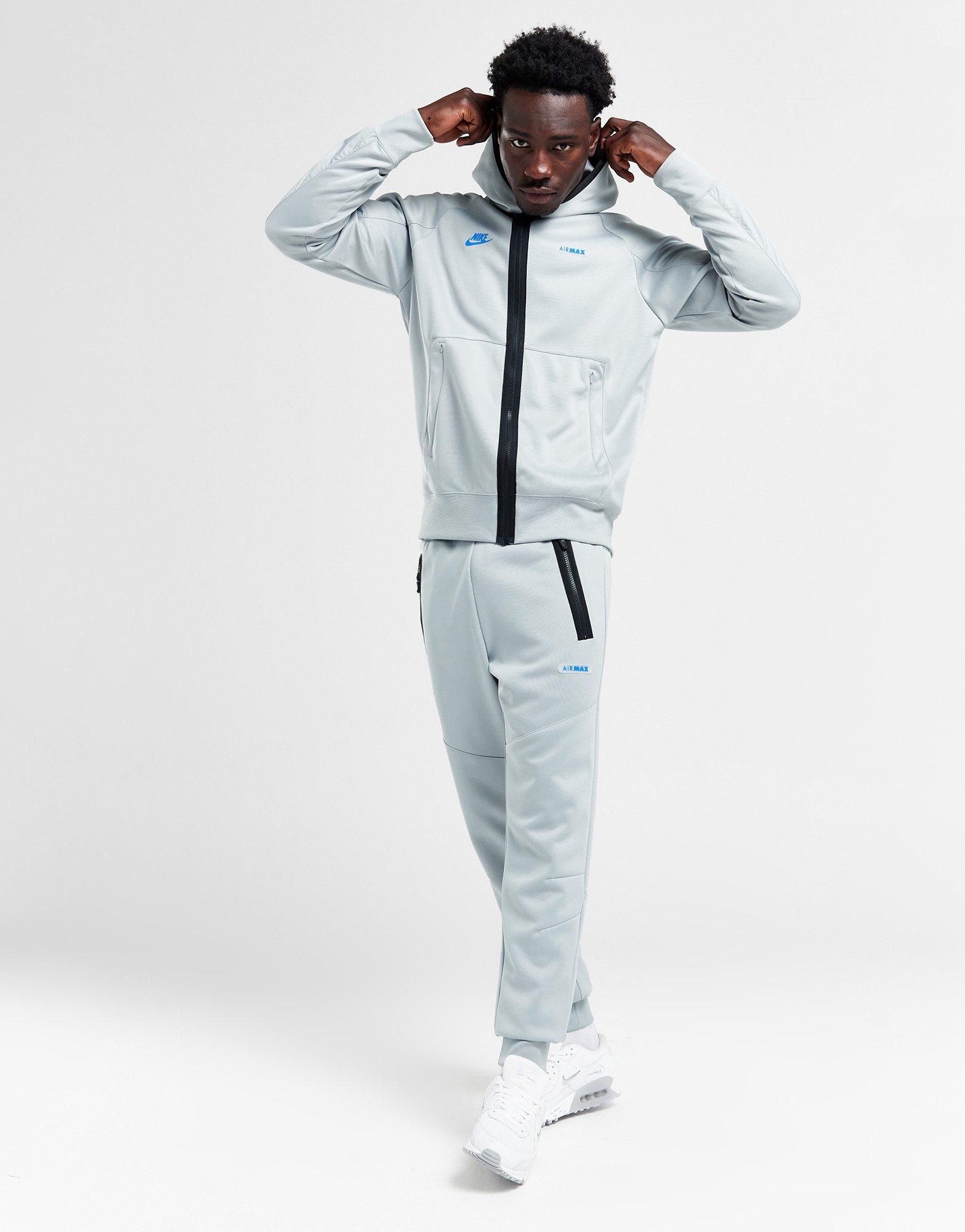 Vyriškas džemperis NIKE DŽEMPERIS UŽSEGAMAS Z   KAPTUREM M NSW AIRMAX PK FZ FN0238-077 Pilka