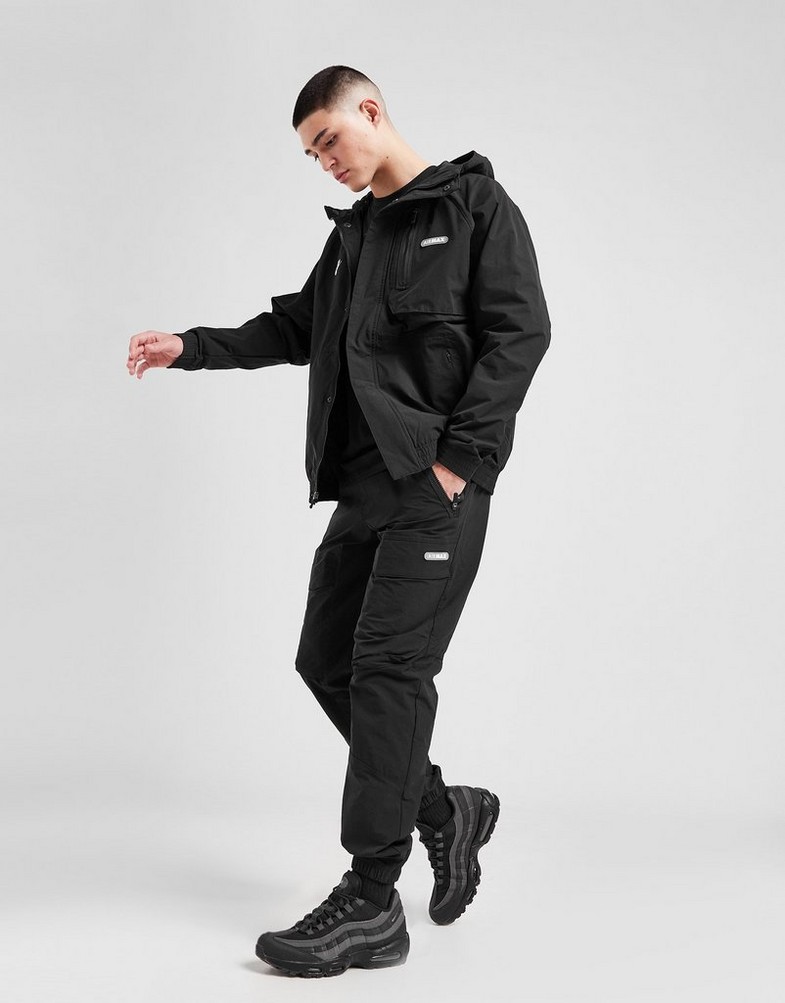 NIKE SPODNIE M NSW AIR MAX WVN CARGO PANT FN0242-010 Czarny
