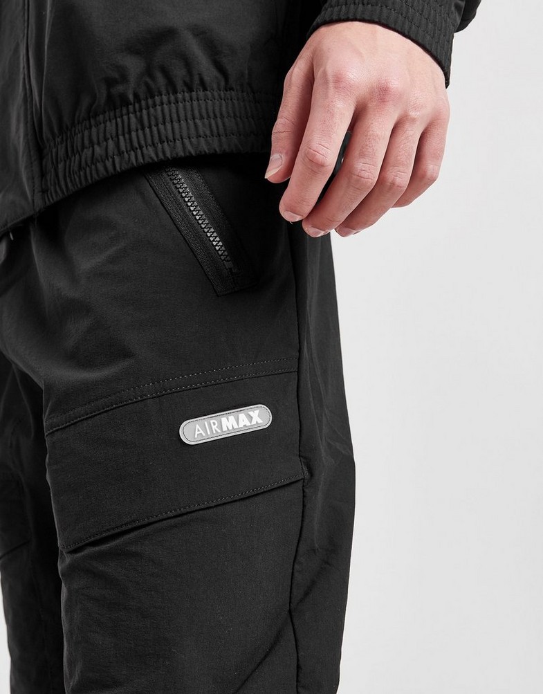 NIKE SPODNIE M NSW AIR MAX WVN CARGO PANT FN0242-010 Czarny