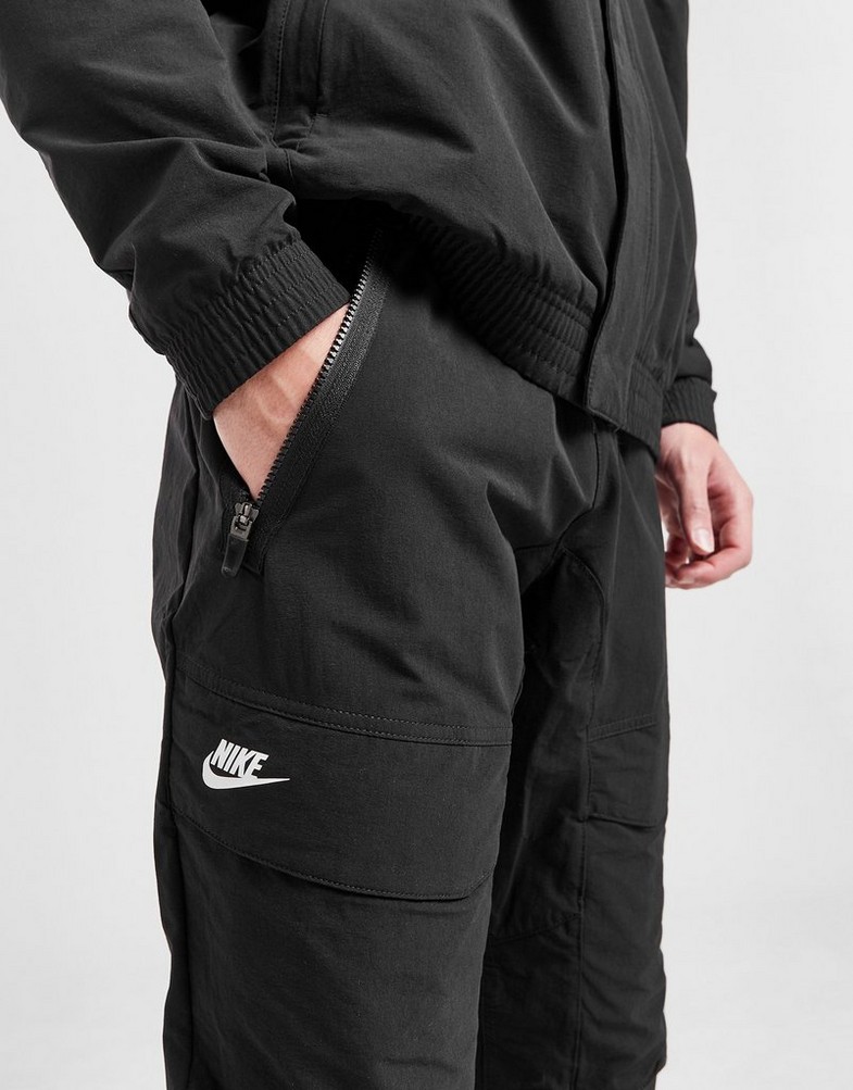 NIKE SPODNIE M NSW AIR MAX WVN CARGO PANT FN0242-010 Czarny