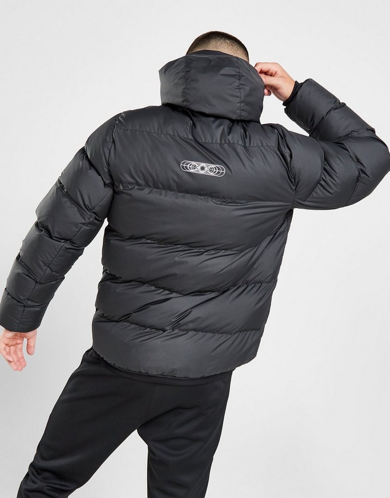 Férfi kabát NIKE KABÁT TÉLI M NSW SF WR PL-FLD AIR MAX JKT FN0244-010 Fekete