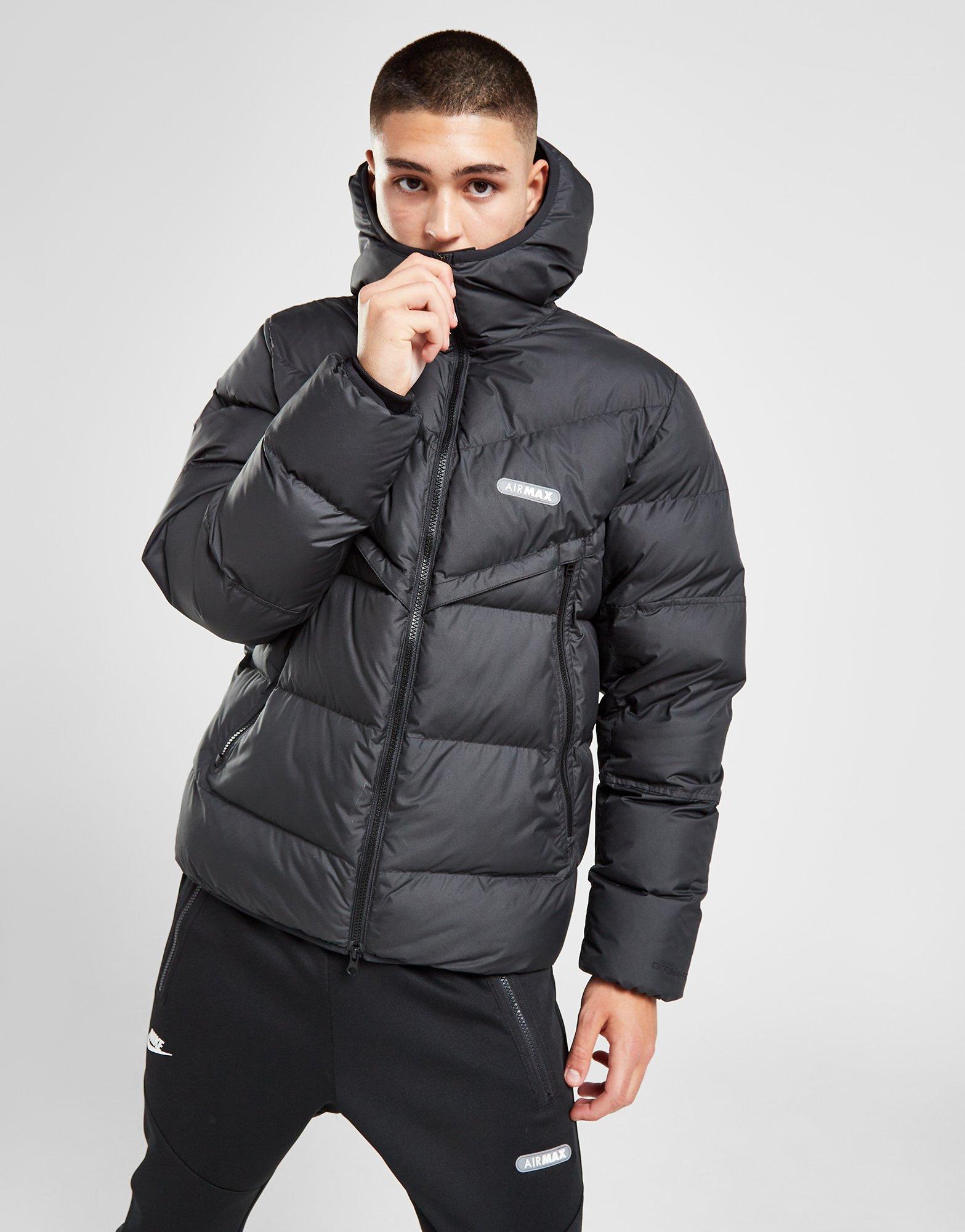 Мъжко яке NIKE ЯКЕ ЗИМНО M NSW SF WR PL-FLD AIR MAX JKT FN0244-010 Черен