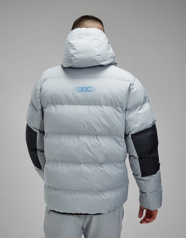NIKE КУРТКА ЗИМОВА M NSW SF WR PL-FLD AIR MAX JKT FN0244-077 Сірий