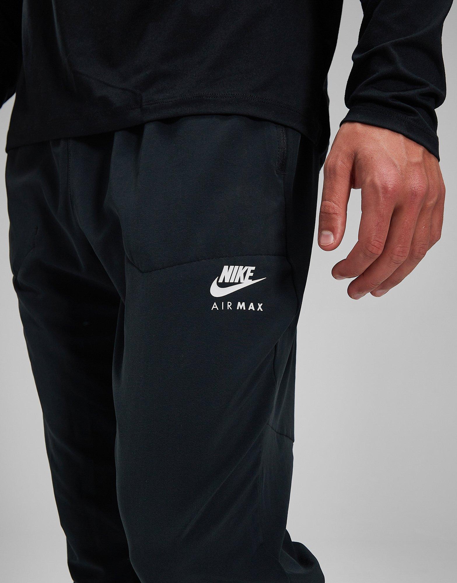 Vyriškos kelnės NIKE KELNĖS M NSW AIR MAX TC ST WV PANT FB2491-011 Juoda