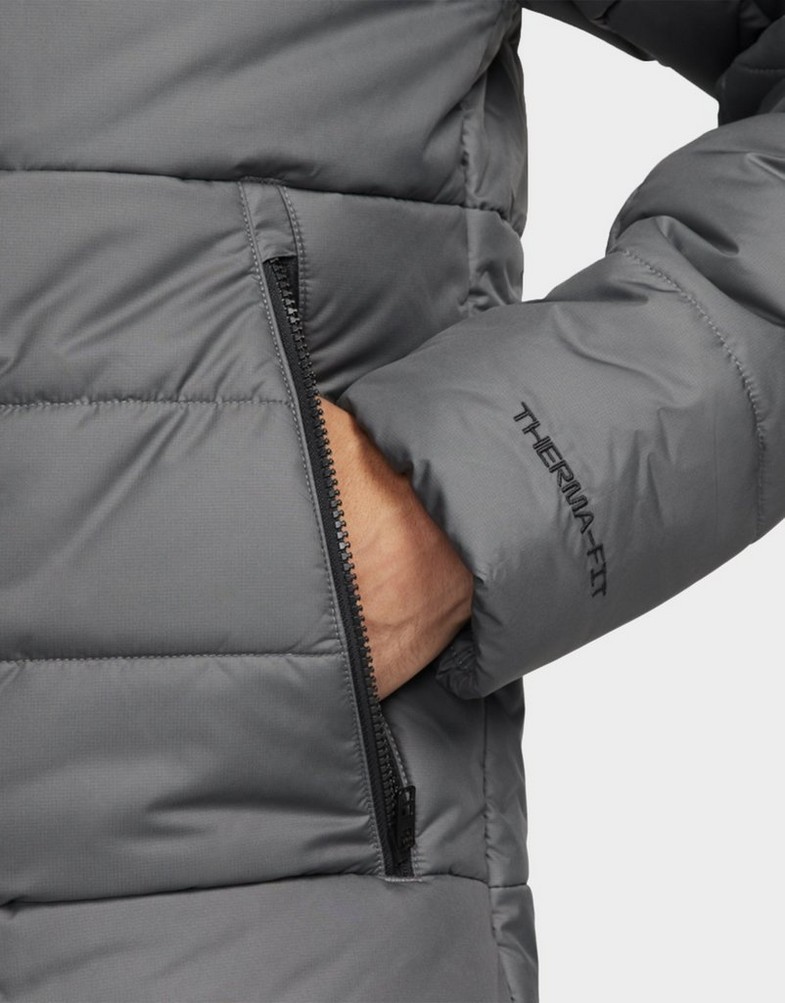 NIKE КУРТКА ЗИМОВА M NSW SW AIR SYN FILL JKT FN0251-068 Сірий