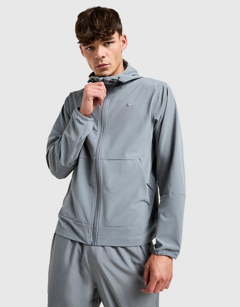 Чоловічі кофти NIKE КОФТА З КАПЮШОНОМ M NK RPL UNLIMITED JKT FB7551-084 Сірий