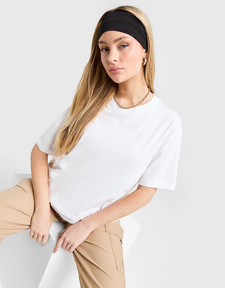 Жіночі футболки JORDAN ФУТБОЛКА W J ESSEN GF TEE CORE 23 FN4500-100 Білий