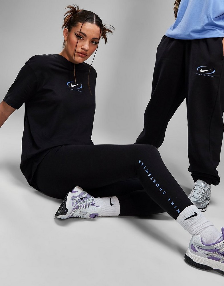 Legginsy damskie Nike W LGGNG CLUB HW czarne AH3362 010, WOMEN \ Women's  clothing \ Leggings SPORT \ Running \ Women's running clothing SPORT \ Gym  and fitness \ Women's training clothing