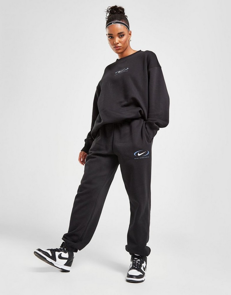 NIKE SPODNIE W NSW STYLE FLC HR PANT OS kolor Czarny (DQ5887-010) -  Damskie, Odzież, Spodnie