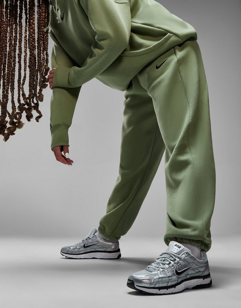 NIKE SPODNIE W NSW PHNX FLC HR OS PANT DQ5887-386 Khaki