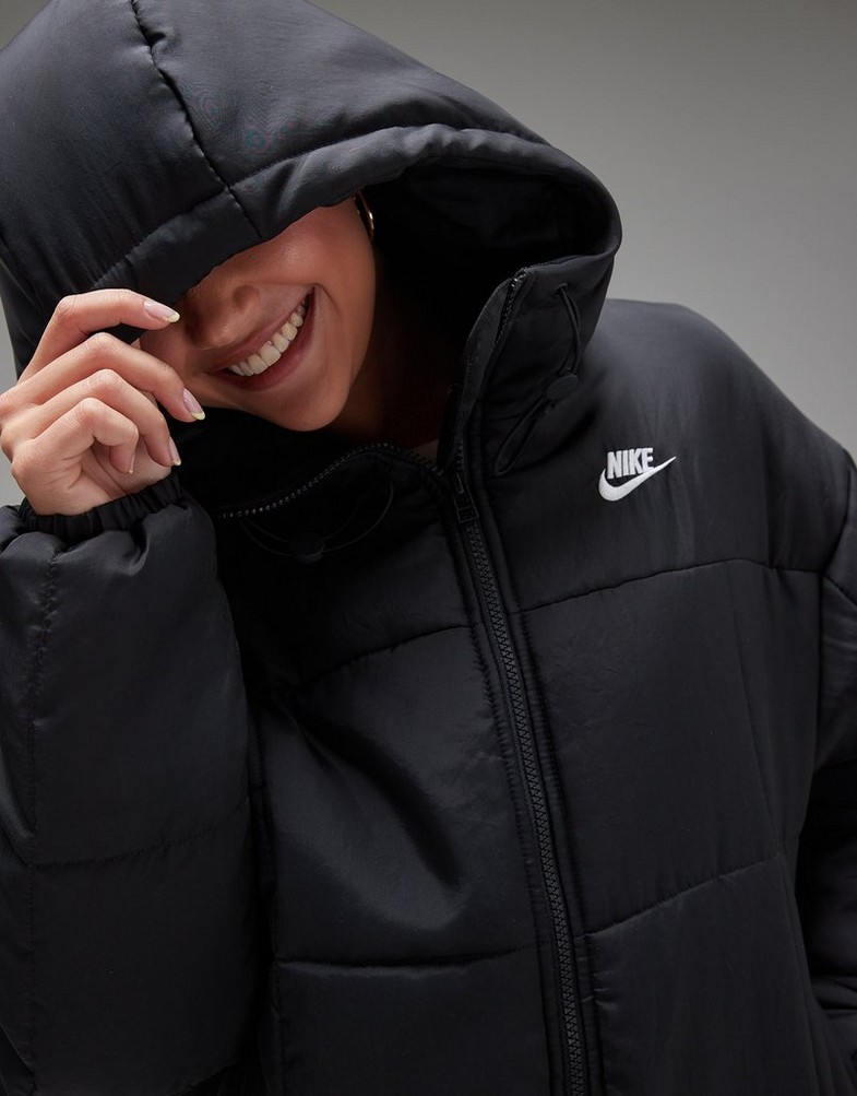 NIKE КУРТКА ЗИМОВА NSW THERMA-FIT FB7672-010 Чорний
