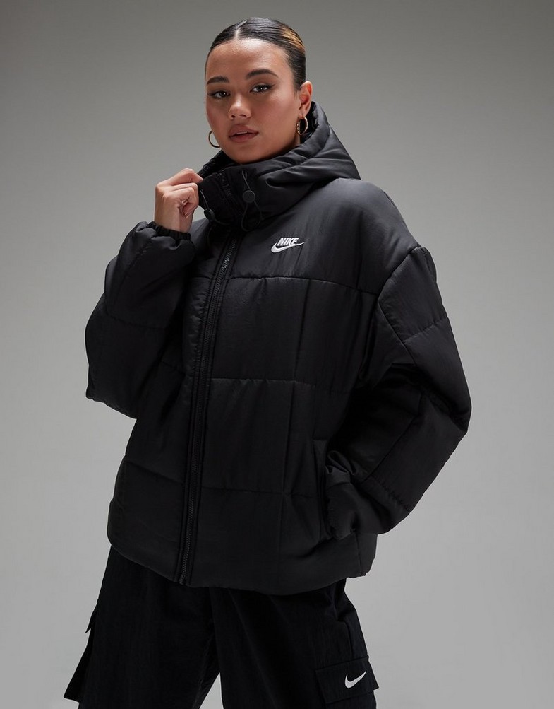 NIKE КУРТКА ЗИМОВА NSW THERMA-FIT FB7672-010 Чорний