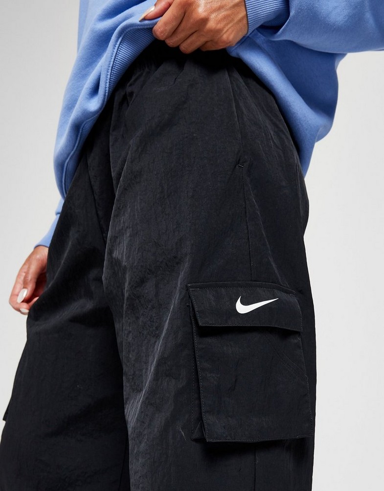 Жіночі штани NIKE ШТАНИ W NSW ESSNTL WVN HR PNT CARGO DO7209-010 Чорний