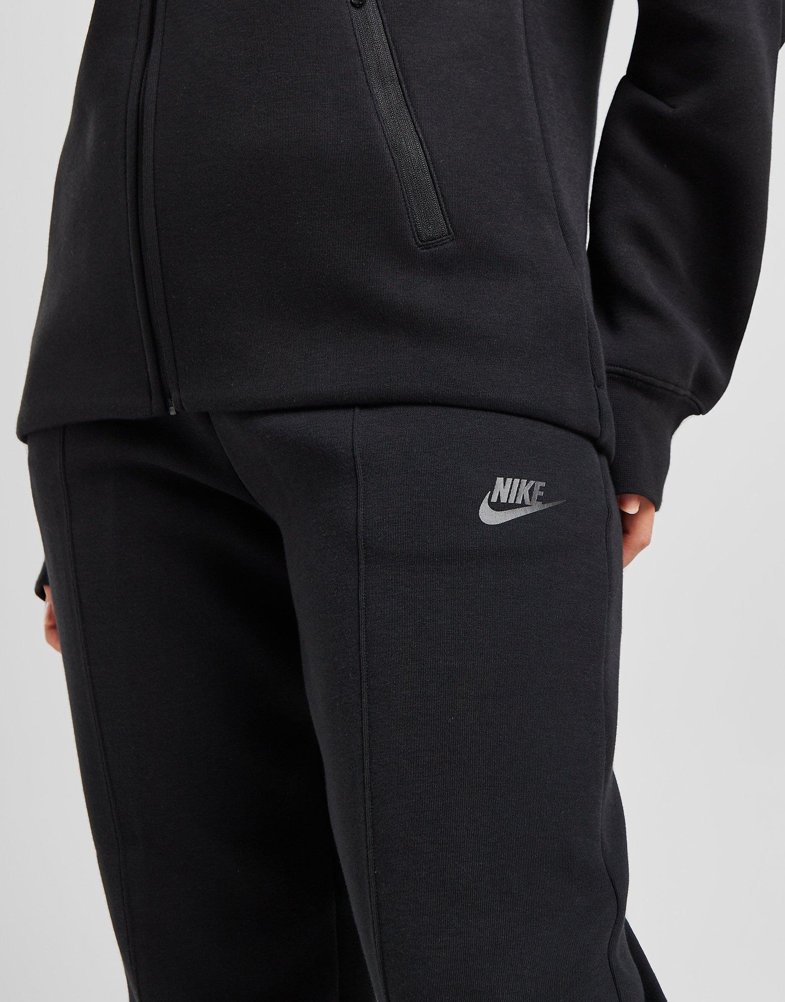 Pantaloni pentru femei NIKE PANTALONI  W NSW TCH FLC MR JGGR FB8330-010 Negru