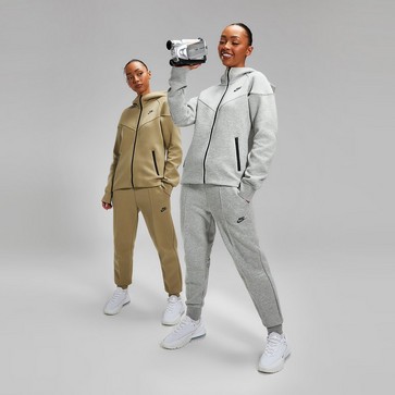 Pantaloni pentru femei NIKE PANTALONI  W NSW TCH FLC MR JGGR