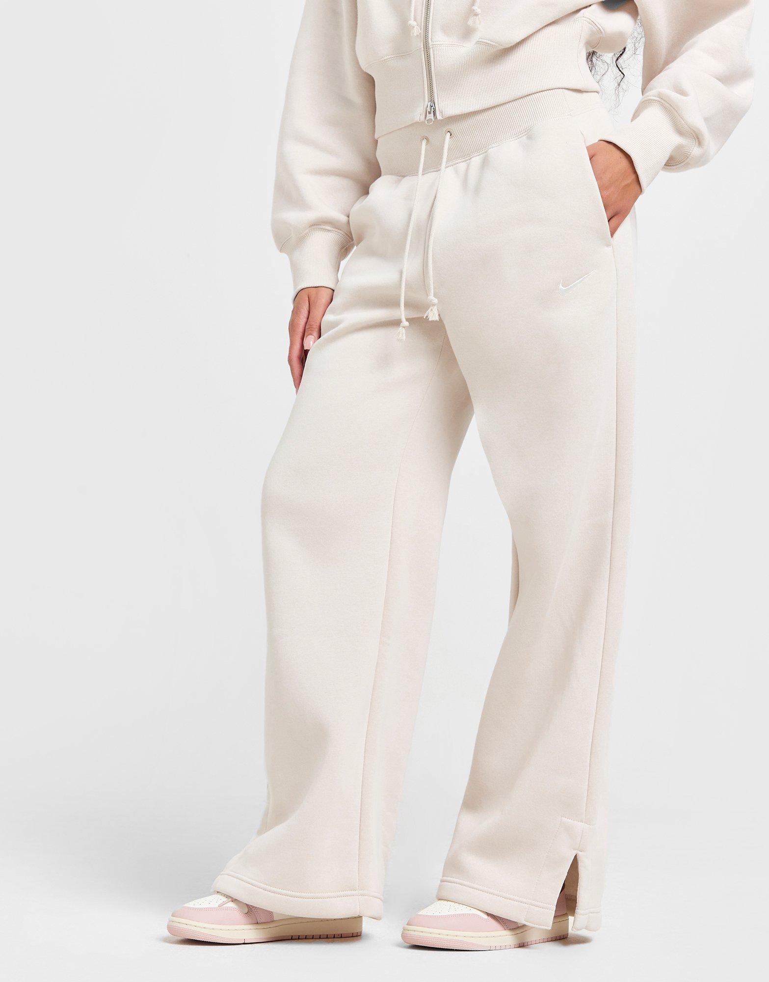 NIKE SPODNIE HR WIDE DQ5615-104 Beżowy