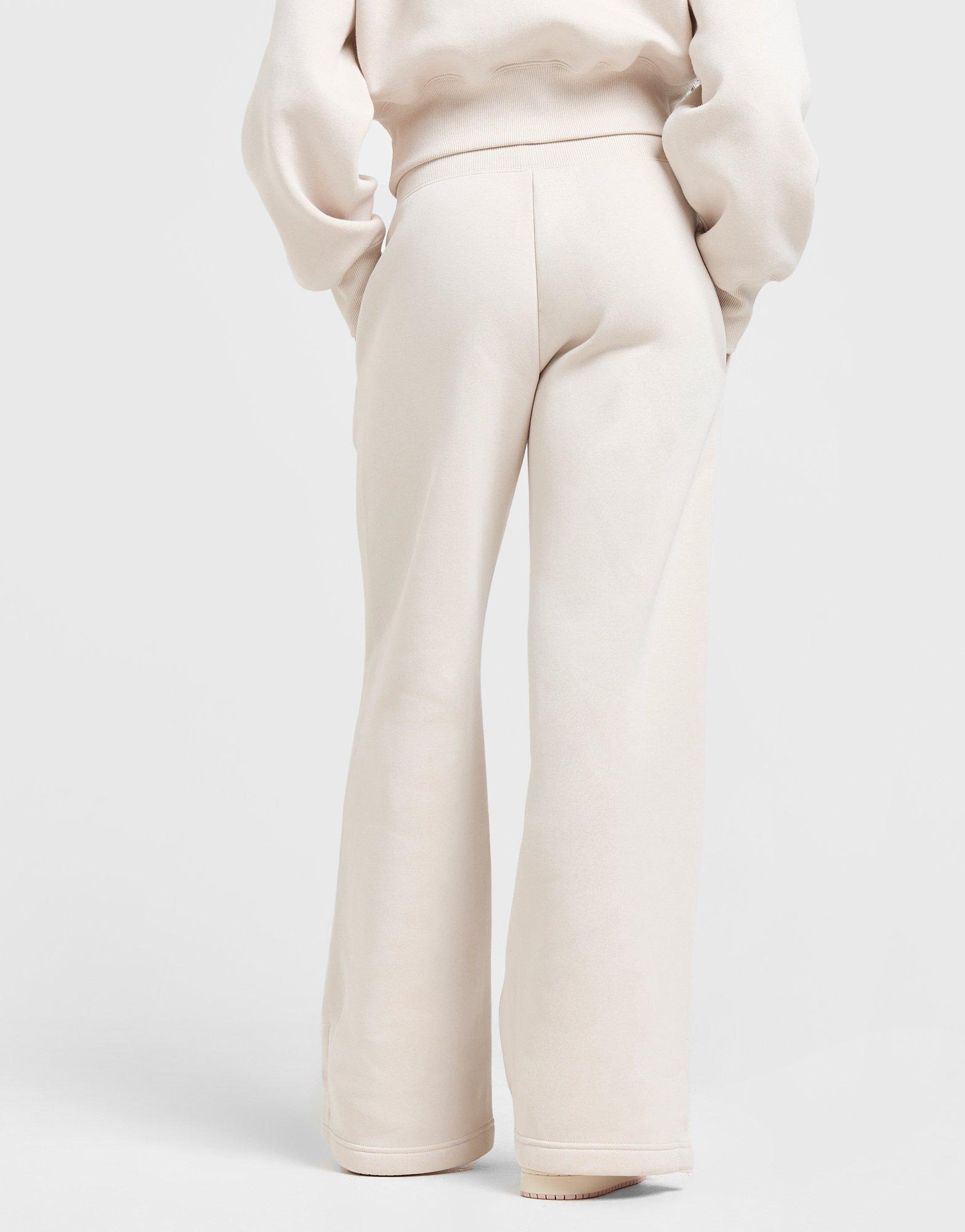 NIKE SPODNIE HR WIDE DQ5615-104 Beżowy