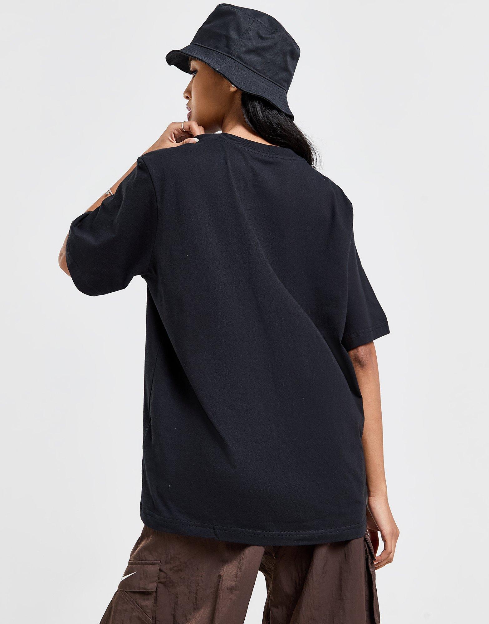 Koszulka, t-shirt damski NIKE T SHIRT W NSW ESSNTL LBR FD4149-010 Czarny