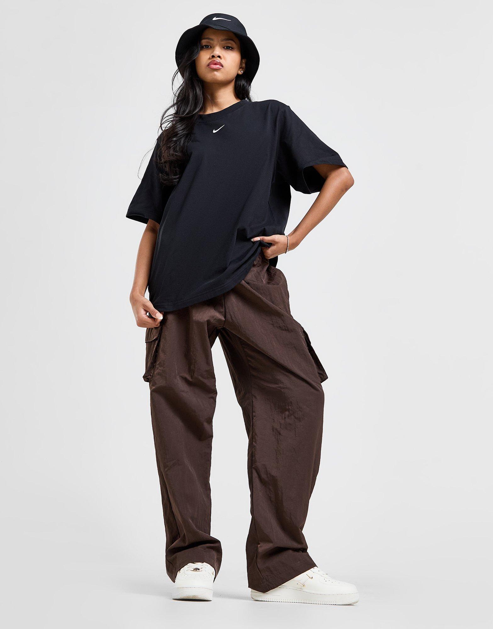 Koszulka, t-shirt damski NIKE T SHIRT W NSW ESSNTL LBR FD4149-010 Czarny