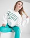 NIKE BLUZA G NSW TREND FLC CREW PRNT