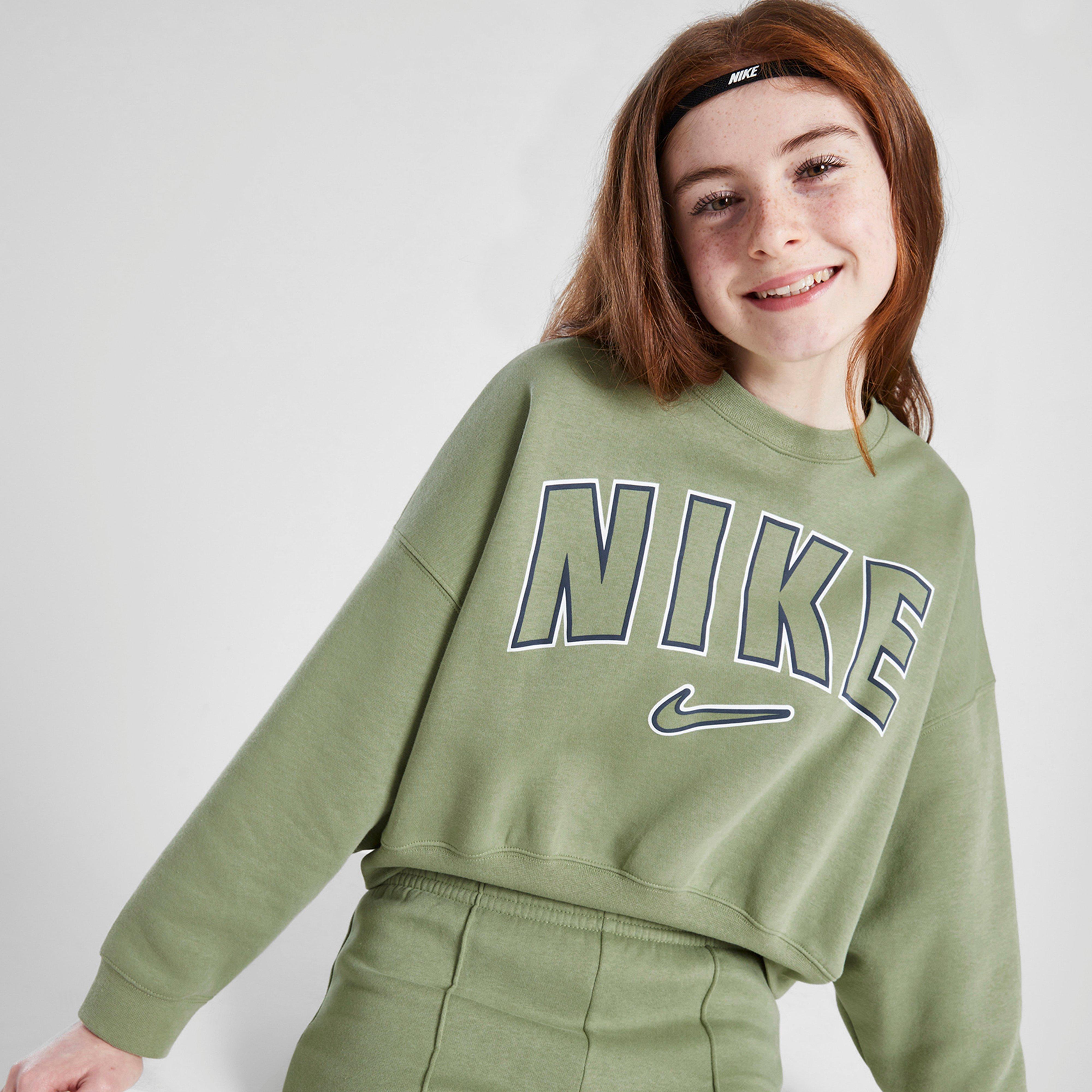 Gyerek pulóver NIKE PULÓVER G NSW TREND FLC CREW PRNT