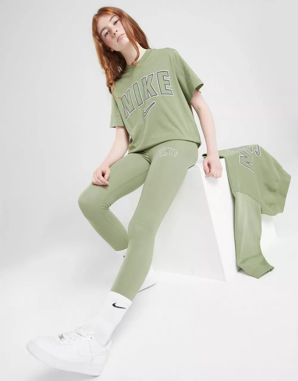 NIKE ФУТБОЛКА G NSW TEE SS BOXY PRNT, фото 1 з 5