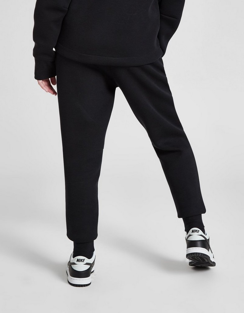 NIKE SPODNIE NSW TCH FLC JGGR GIRL FD2975-010 Czarny