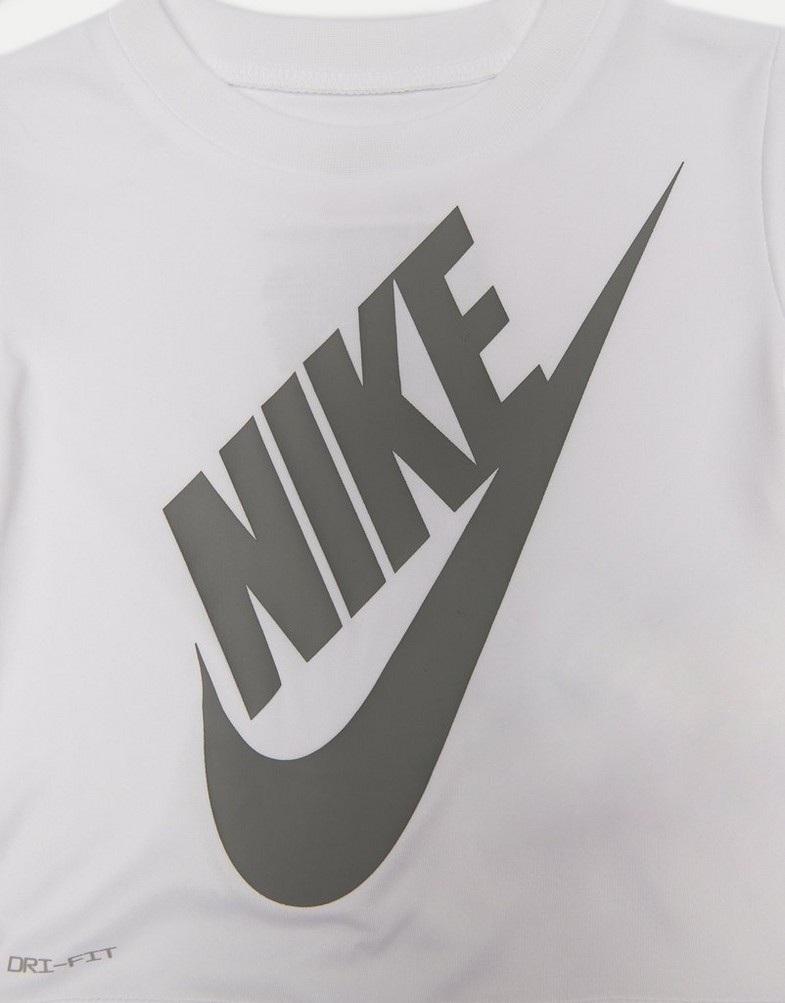 Komplet dresowy dziecięcy NIKE KOMPLET FUTURA T/SH ST NVY/WHT