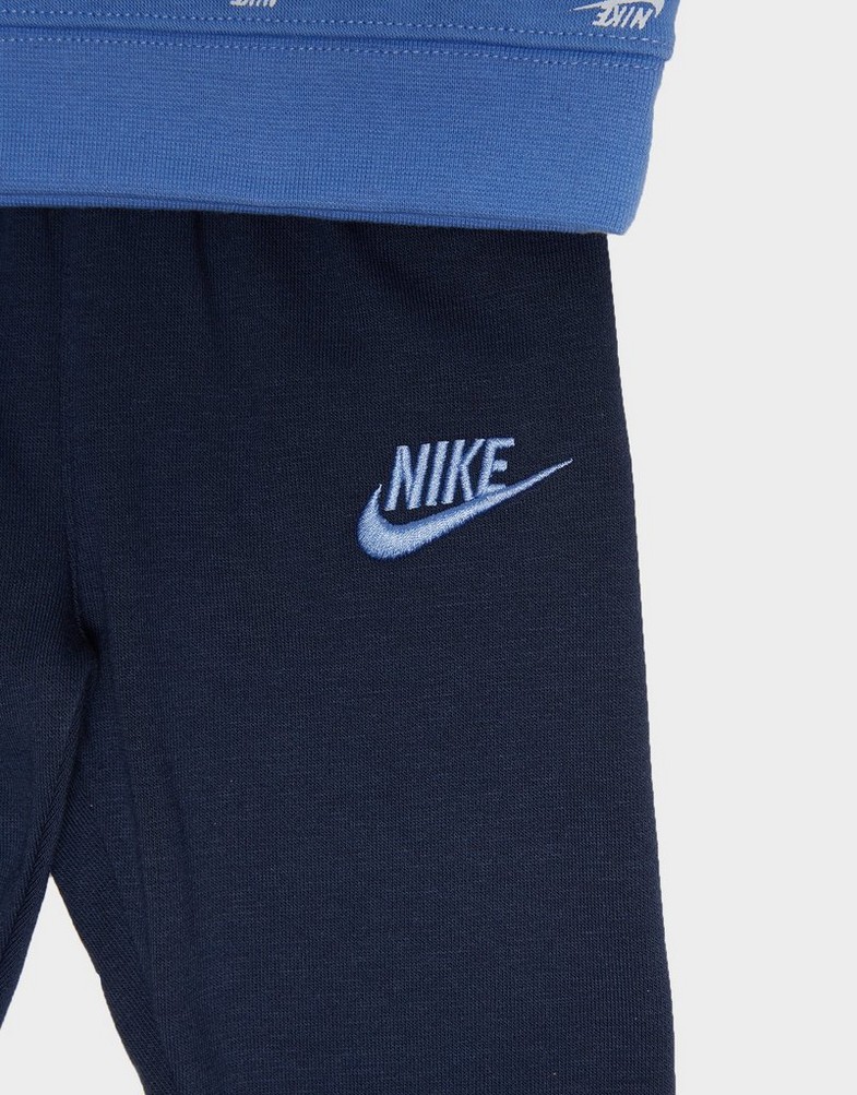 Trening pentru copii NIKE TRENING B NSW CLUB SSNL AOP SET 66J802-BGZ Albastru