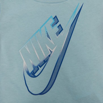 NIKE KOMPLET L'LGO T/SH ST BLU/NY