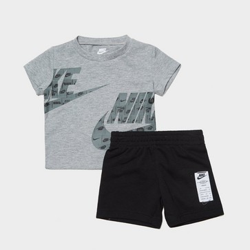 Trening pentru copii NIKE SET B NSW CLUB SPLTY FT SHORT SET B