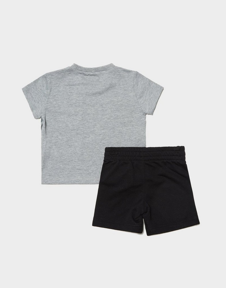 Дитячі спортивні костюми NIKE КОМПЛЕКТ B NSW CLUB SPLTY FT SHORT SET B 66L775-023 Чорний