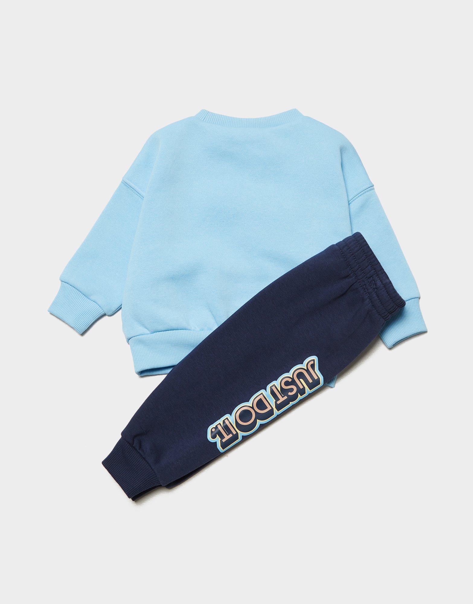 Vaikiški sportiniai kostiumai NIKE KOMPLEKTAS SENSE OF ADVENTURE GFX-FLEECE SET B 66L947-U90 Mėlyna