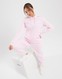 PUMA MIKINA S KAPUCŇOU EMBROIDERY   HOODIE PEARL PINK