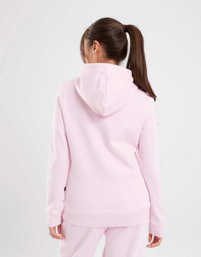 Dámska mikina PUMA MIKINA S KAPUCŇOU EMBROIDERY   HOODIE PEARL PINK 67000462 Ružová