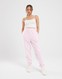 PUMA PANTALONI  EMBROIDERY HIGH-WAIST PANTS FL CL