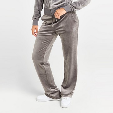 Pantaloni pentru femei JUICY COUTURE PANTALONI  DMNT LOGO VLR PANT C'GRY