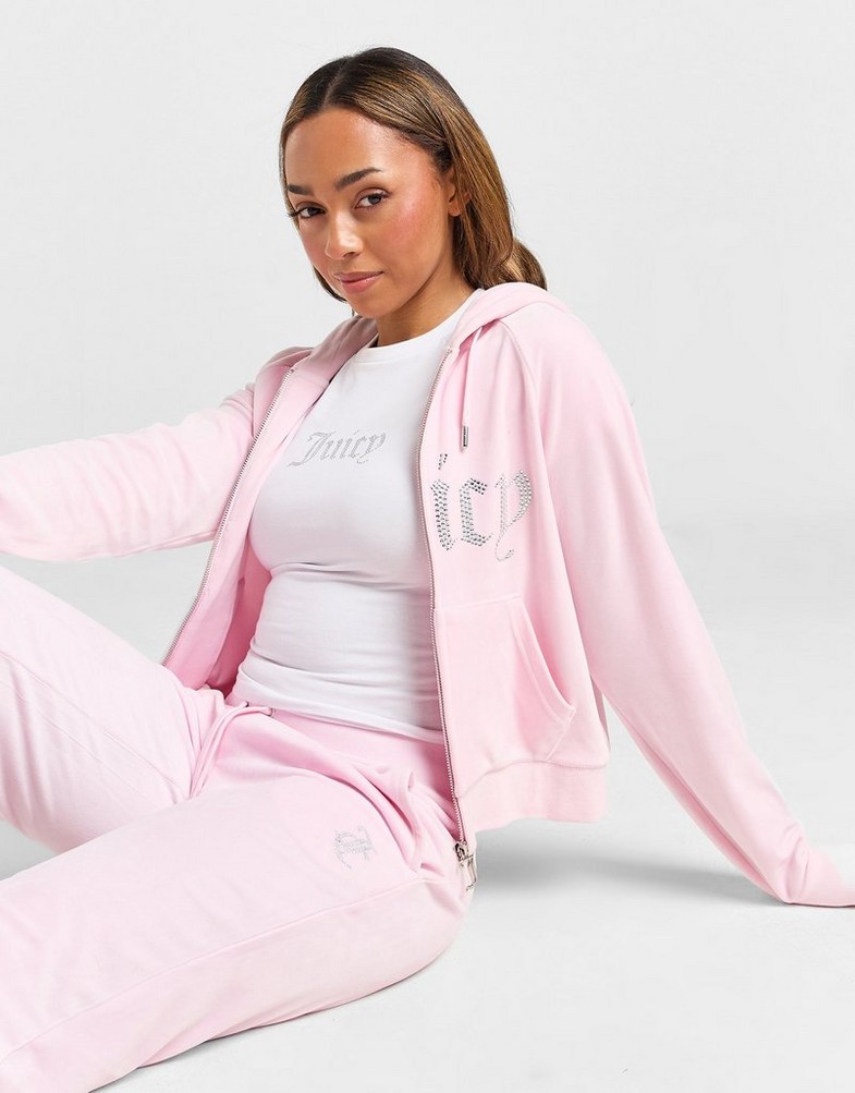 Női póló JUICY COUTURE PÓLÓ DMNT BABY T WHT