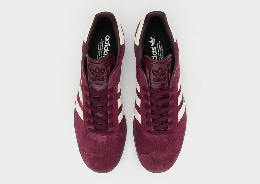 Buty sneakersy męskie ADIDAS GAZELLE IG4990 Bordowy